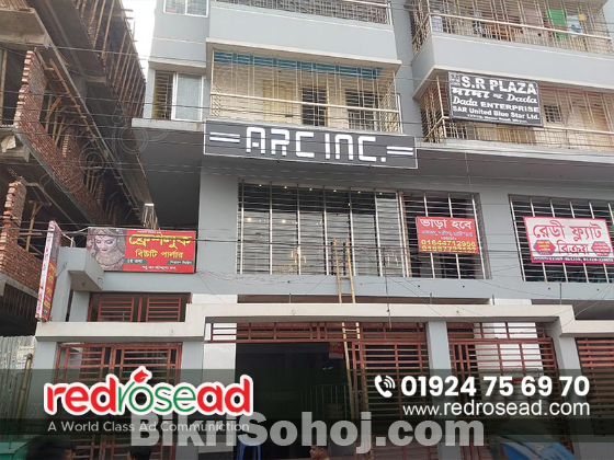 ARC INC Acrylic High Letters Signboard in Bangladesh